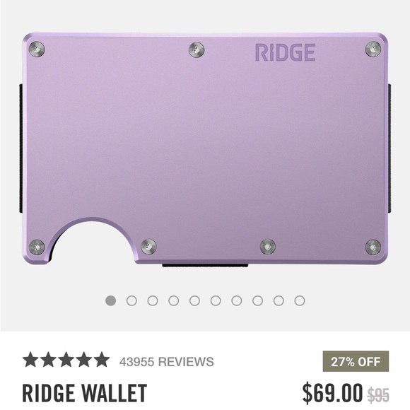 Lavender Key & Card Holder - Picture 1 of 3